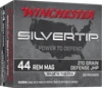 Winchester Silvertip Defense 44 Rem Magnum 210gr  Jacketed Hollow Point 20 Per Box