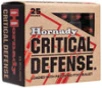Hornady Critical Defense 38SP P 110gr  25rd Box