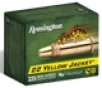Remington Yellow Jacket Rimfire 22 LR 33gr Truncated Cone Hollow Point 225rd Box