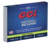 CCI Ammunition Shotshell 22 WMR  52gr  Shotshell  12  20rd Box