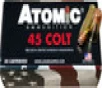 Atomic 45 LC 250gr Copper RNFP  50rd Box