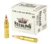 Sterling M193  5 56 NATO  55gr  Full Metal Jacket  30rd Box