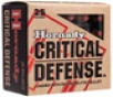 Hornady Critical Defense 380 ACP 90gr  Nickel-Plated Case  FTX  25rd Box