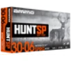 Ammo Inc Hunt 30-06 Springfield 165gr  Soft Point  20rd Box
