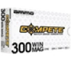 Ammo Inc Match 300 Win Mag 190gr  Boat Tail Hollow Point  20rd Box