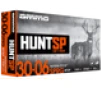 Ammo Inc Hunt 30-06 Springfield 150gr  Soft Point  20rd Box