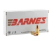Barnes Bullets 9mm   124gr Semi Jacketed Hollow Point  20rd Box