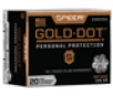Speer Gold Dot Personal Protection 357 Mag 125gr  1450 fps Hollow Point  20rd Box