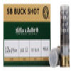Sellier and Bellot SB Buckshot 12 Ga 2 3 4 1 1 8 oz  00 9 Pellet 10Rd Box