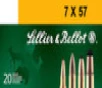 Sellier   Bellot 7mmX57mm Mauser 140 Gr  Soft Point  20rd Box 20 Box Case