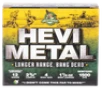 Hevishot Hevi-Metal Longer Range 12 Ga  2 75   1 1 8oz  4 Shot  25rd Box