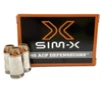 SIM-X Defensecore  45 ACP  72gr  JHP  20rd Box