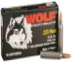 Wolf  223 Rem  55gr  FMJ  Steel Cased  20rd Box