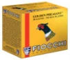 Fiocchi Golden Pheasant Nickel 20 Ga  2 75   1oz  6 Shot  1245 FPS  25rd Box