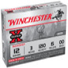 Winchester Super-X Buckshot Buffered12 Ga  3   1210 FPS  15 Pellets  00 Buck  Value Pack  15rd Box