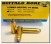 Buffalo Bore  44 Rem Mag Lower Recoil  240 Gr  JHP  20rd Box