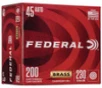 Federal Champion Training 45 ACP 230gr  FMJ  200rd Box