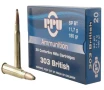 PPU  303 British 180 Grain Soft Point - 20 Rounds  Box  PP303S2 FREE SHIPPING OVER  249