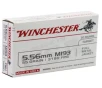 Winchester 5 56x45mm NATO CASE 55 Grain FMJ M193 - 1000 Rounds  CASE  WM193K FREE SHIPPING OVER  199