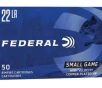 Federal Small Game  22 Long Rifle 38 Grain Copper Plated Hollow Point - 500 Rounds  Brick  712 FREE SHIPPING OVER  199