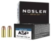 Nosler ASP 9mm Luger 124 Grain Jacketed Hollow Point - 20 Rounds  Box  51286 FREE SHIPPING OVER  249