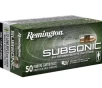 Remington SUBSONIC  22 Long Rifle 40 Grain Copper Plated Hollow Point - 50 Rounds  Box  S22HPA FREE SHIPPING OVER  249