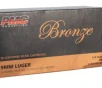 PMC 9mm Luger 124 Grain Full Metal Jacket - 50 Rounds  Box  9G FREE SHIPPING OVER  249