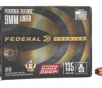 Federal Premium 9mm Luger 135 Grain Hydra-Shok Deep Hollow Point - 20 Rounds  Box  P9HSD1 FREE SHIPPING OVER  249