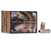 FEDERAL AMMO Hydra-Shok Personal Defense 40 S W 165gr Jacketed Hollow Point Ammunition   20 Rounds