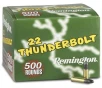 REMINGTON Thunderbolt 22LR 40gr High Speed Round Nose Ammunition   500 Rounds