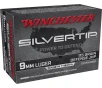 WINCHESTER Silvertip 9mm 115Gr Defense Hollow Point Ammunition   20 Rounds