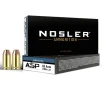 NOSLER Assured Stopping Power 45 ACP 230gr Jacketed Hollow Point Ammunition   50 Rounds