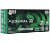 FEDERAL AMMO American Eagle 40 S W 120gr Lead Free Ball Ammunition   50 Rounds