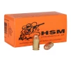 HSM AMMO 45 ACP 230Gr Plated RN 50rd