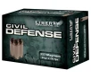 LIBERTY AMMUNITION Civil Defense 357 Mag 50gr Hollow Point Ammunition   20 Rounds