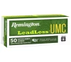 REMINGTON UMC Leadless 40 S W 180 gr Flat Nose Enclosed Base Ammunition   50 Rounds