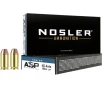 NOSLER Assured Stopping Power 45ACP 185gr JHP Ammunition   50 Rounds