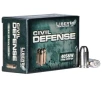 LIBERTY AMMUNITION Civil Defense 40 S W 60gr Hollow Point Ammunition   20 Rounds