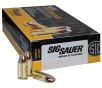 SIG SAUER Elite Ball 40 S W 180 gr Full Metal Jacket Ammunition   50 Rounds