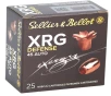 SELLIER BELLOT XRG Defense 45 ACP 165gr Full Metal Jacket Semi-Wadcutter Ammunition   25 Rounds