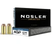 NOSLER Assured Stopping Power Handgun 40 S W 150gr Jacket Hollow Point Ammunition   50 Rounds