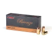 PMC Bronze 9MM 115gr Jacketed Hollow Point Brass Ammunition   50 Rounds