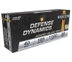 FIOCCHI Defense Dynamics 40 S W 165 gr Jacket Hollow Point Ammunition   50 Rounds