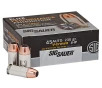 SIG SAUER Elite Defense 45 ACP 230 gr V Crown Jacketed Hollow Point Ammunition   20 Rounds