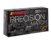 BARNES AMMO Precision Match 5 56 NATO 69gr Open Tip Boat Tail Ammunition   20 Rounds