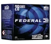 FEDERAL AMMO Top Gun 28 Gauge 2-3 4  3 4oz  8 Shotgun Ammunition   25 Rounds