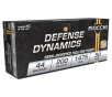 FIOCCHI Defense Dynamics 44 Rem Mag 200 gr Semi Jacketed Hollow Point Ammunition   50 Rounds