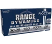 FIOCCHI Range Dynamics 30-06 Springfield 150 gr Full Metal Jacket Boat Tail   20 Rounds