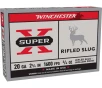 WINCHESTER AMMO 20Ga SuperX Rifled Slug HP 2-3 4  5rd