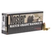 NOSLER Match Grade 10mm 180gr Jacketed Hollow Point Ammunition   20 Rounds